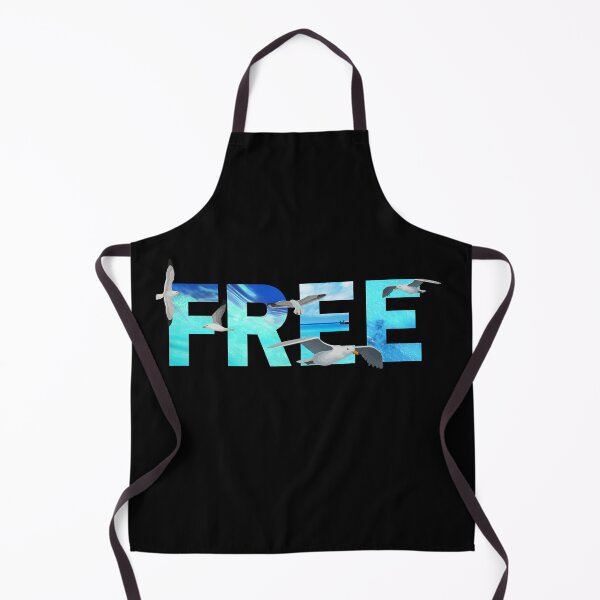 Item preview, Free With Blue Sky And Seagulls designed and sold by RihabPrint.