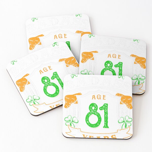 Item preview, 81 Years Old Irish Birthday Gift Ireland Flag Patrick's Day  designed and sold by hamzaoxpolit.