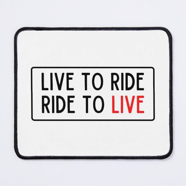 Item preview, Live to Ride Ride to Live designed and sold by thesmokeydogs.
