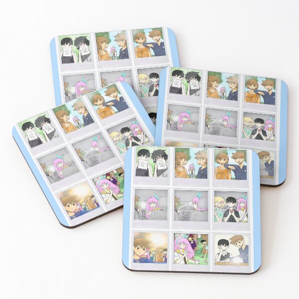 Item preview, Omori Game Aubrey Omori Good End Photo Set Tshirt designed and sold by kajajume.