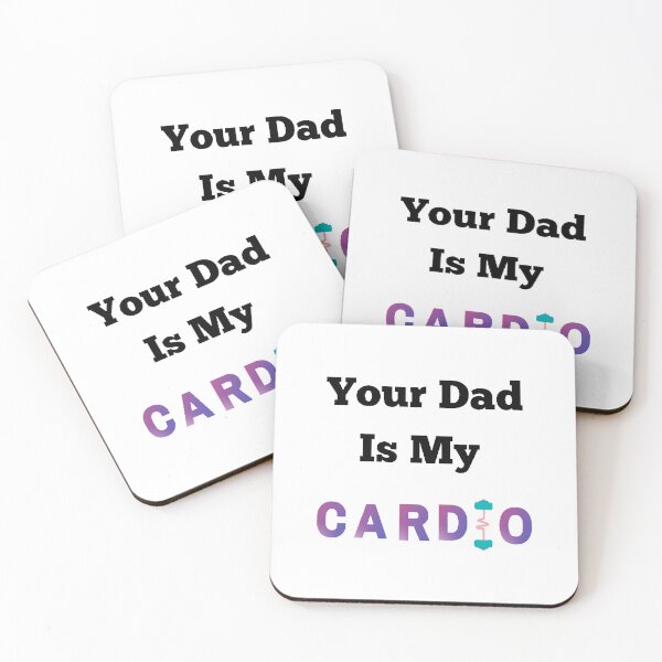 Item preview,  Your Dad Is My Cardio - funny and cute T-Shirts Quotes designed and sold by Designspot2020.