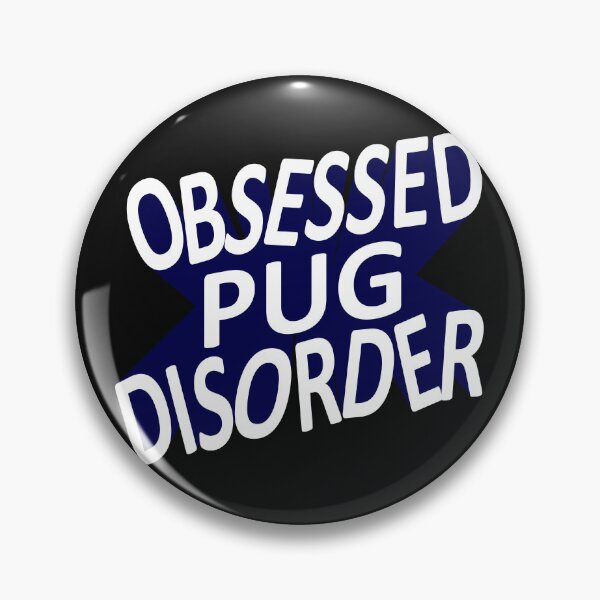 Item preview, True Pug Lover OPD Obsessed Pug Disorder designed and sold by Pugstuff.