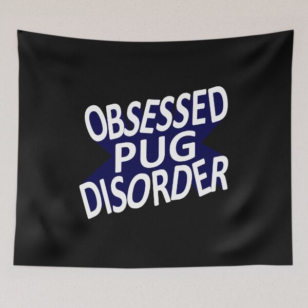 Item preview, True Pug Lover OPD Obsessed Pug Disorder designed and sold by Pugstuff.