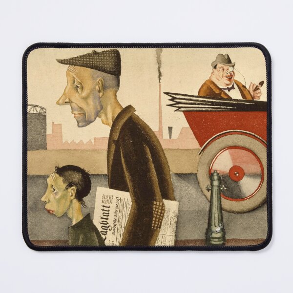 Item preview, Arbeit schändet - Georg Scholz - Vintage Art designed and sold by RickE.