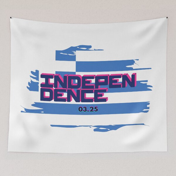 Item preview, Greek Independence Day March 25 designed and sold by Pinoy Hustle.