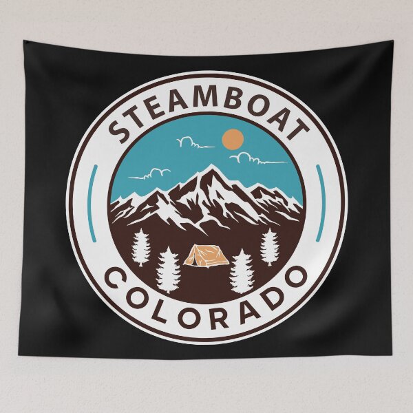Item preview, Steamboat Colorado designed and sold by Road-tees.