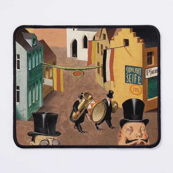 Item preview, Small Town by Georg Scholz - Vintage Art designed and sold by RickE.