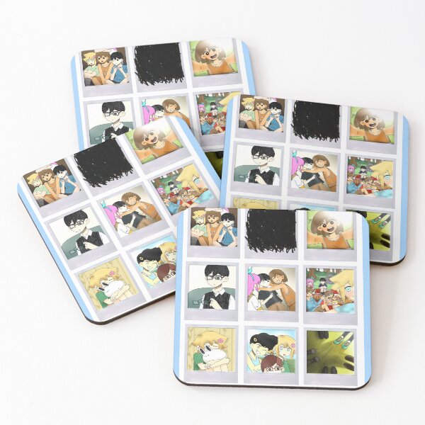 Item preview, Omori Game Aubrey Omori Good End Photoset Tshirt designed and sold by kajajume.