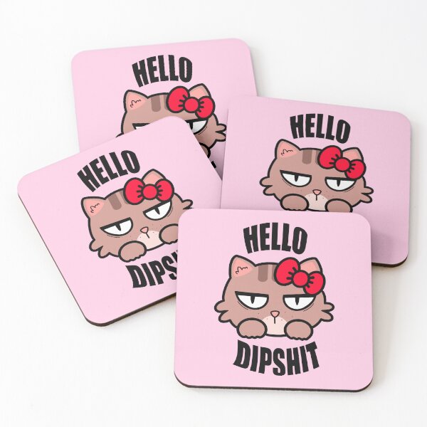 Item preview, Hello Dipshit / Cat Collection designed and sold by happybytshop .