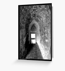 Looking through Greeting Card