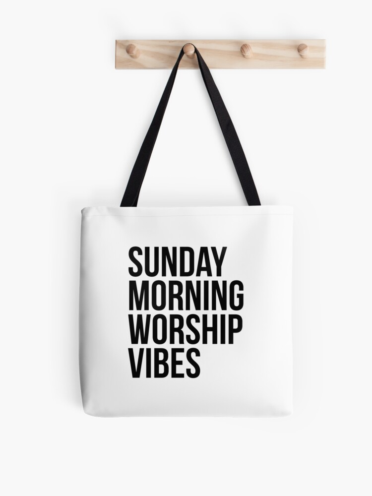 The Sunday Morning Tote