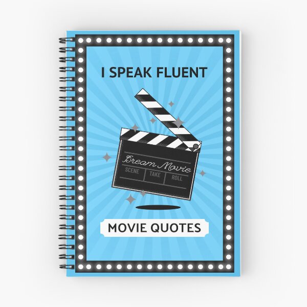 Item preview, I Speak Fluent Movie Quotes - Cinema Love I designed and sold by Lemon Pepper.