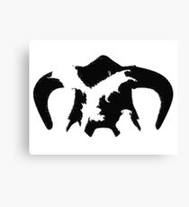Elder Scrolls V Skyrim Dragonborn Canvas Print