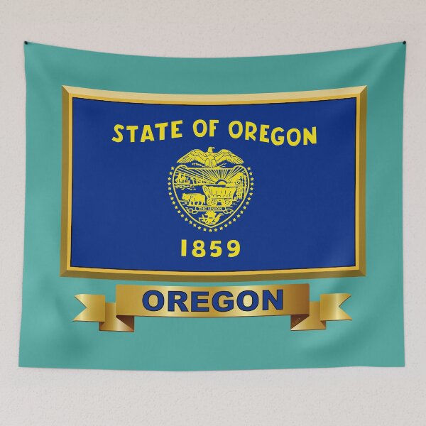 Item preview, OREGON Flag Gifts, Masks, Stickers & Products (12) designed and sold by mpodger.