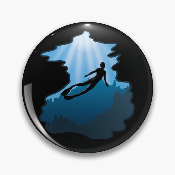 Item preview, Freediving - The Ocean Is Calling designed and sold by TheInkElephant.