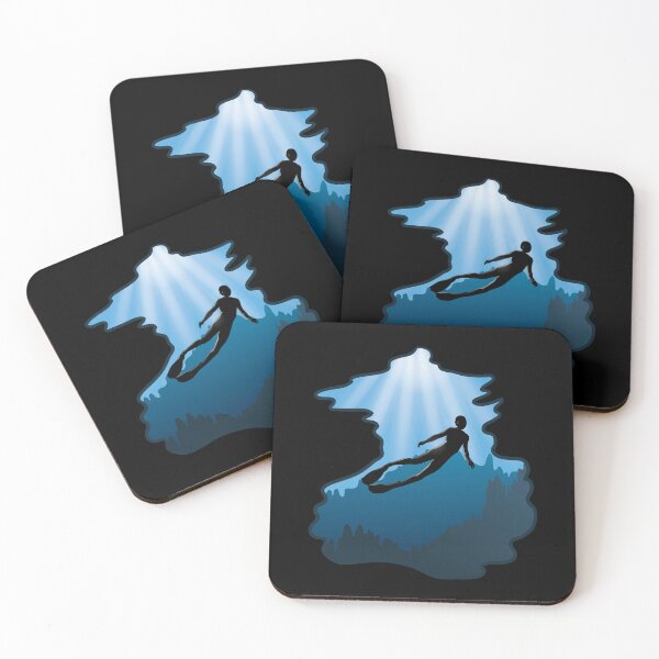 Item preview, Freediving - The Ocean Is Calling designed and sold by TheInkElephant.