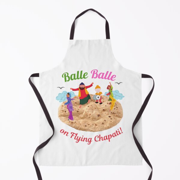 Item preview, Balle Balle on flying CHAPATI! | Sky Bhangra | Funny Desi designed and sold by CosmicStory.