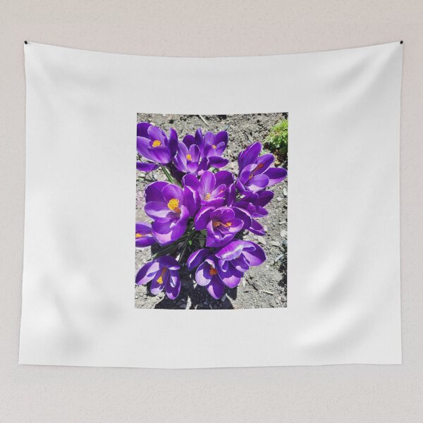 Item preview, violet velvety blossoms designed and sold by barbich.