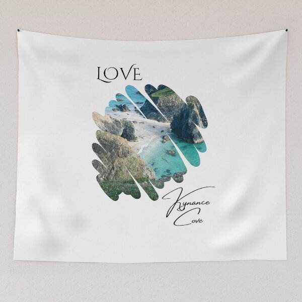 Item preview, Love Kynance Cove | Cornwall designed and sold by S-and-W-4ever.