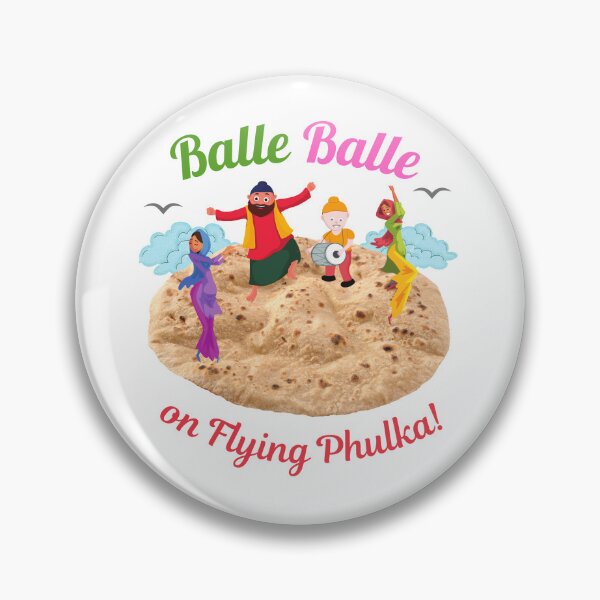 Item preview, Balle Balle on flying PHULKA! | Sky Bhangra | Funny Desi designed and sold by CosmicStory.
