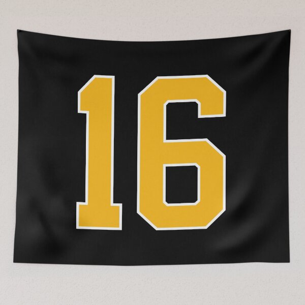 Item preview, Yellow Number 16 lucky sports jersey sixteen designed and sold by HeavyStyle.