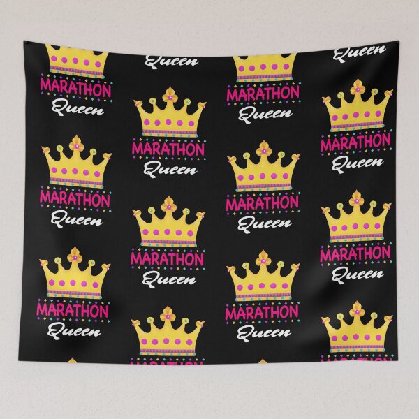 Item preview, Marathon Queen Runner Girl Funny designed and sold by Life Is Beautiful.