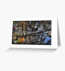 broken in the middle Greeting Card