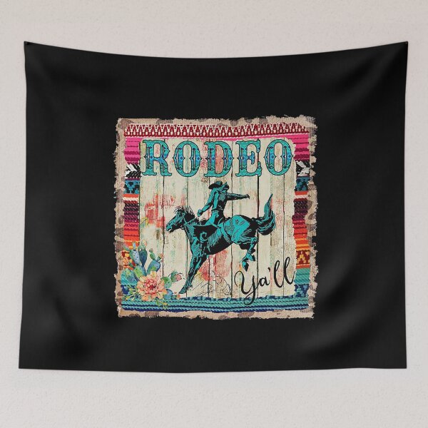 Item preview, Cactus Serape Western Cowgirl Barrel Racing Rodeo Horse Girl designed and sold by SkylerKason.
