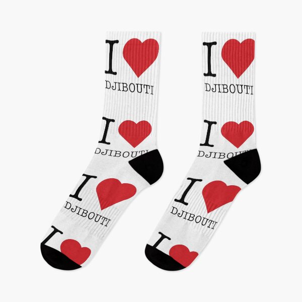 Item preview, I love Djibouti designed and sold by HeavyStyle.
