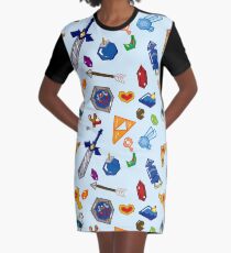 Vestido camiseta Zelda ocarina of time pattern