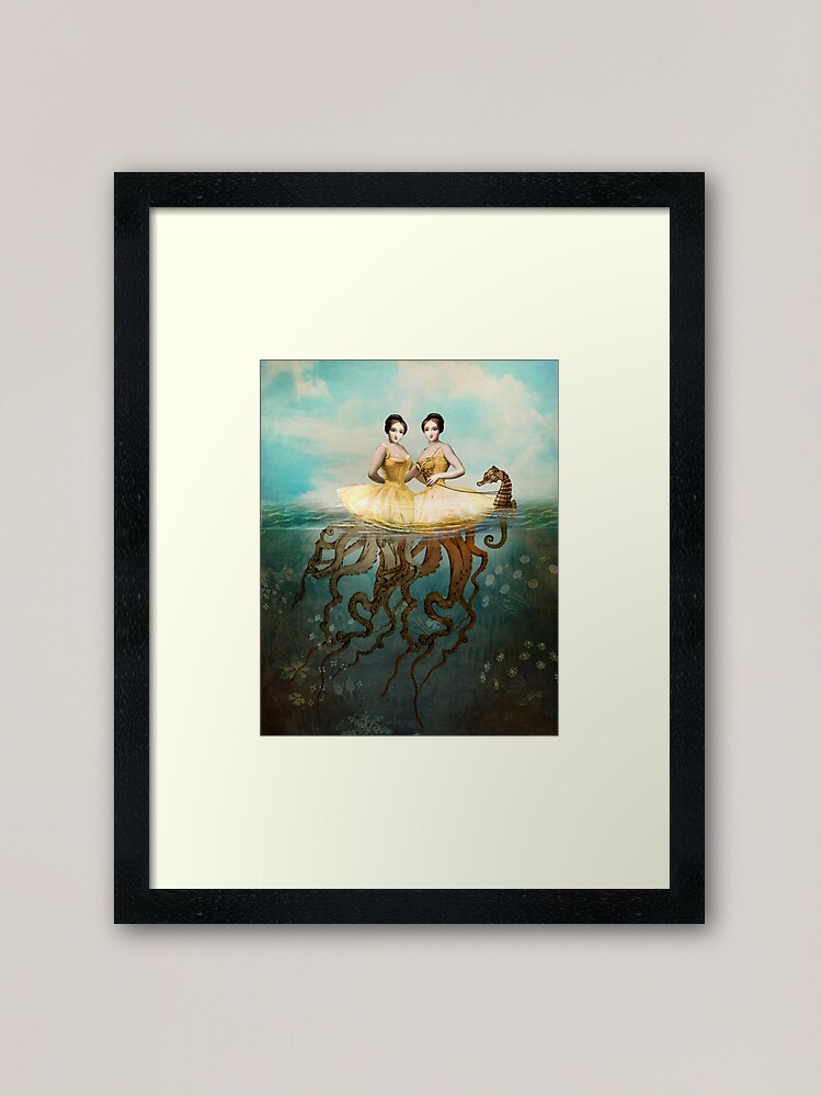 Alternate view of The Sirens Framed Art Print
