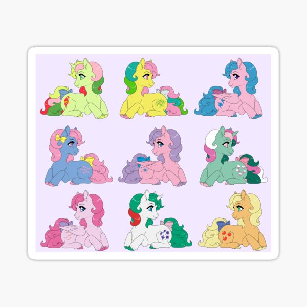 Item preview, 80s Nostalgia MLP designed and sold by sugarcup.