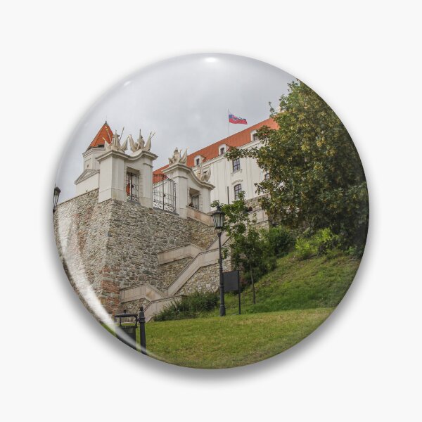 Item preview, The park at the base of the steps at Bratislava Castle, Bratislava, Slovakia designed and sold by SnapTPhotograph.
