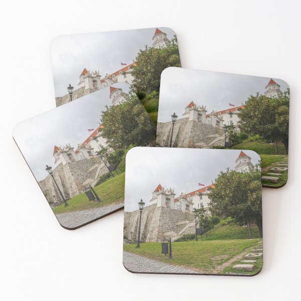 Item preview, The park at the base of the steps at Bratislava Castle, Bratislava, Slovakia designed and sold by SnapTPhotograph.