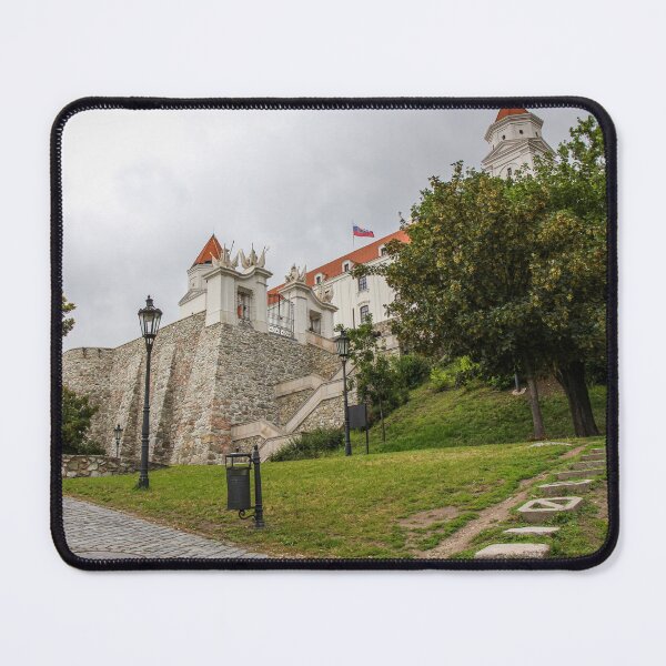 Item preview, The park at the base of the steps at Bratislava Castle, Bratislava, Slovakia designed and sold by SnapTPhotograph.