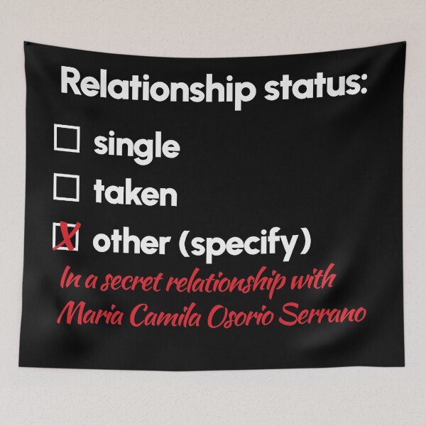 Item preview, Maria Camila Osorio Serrano - Relationship 2 designed and sold by 2Girls1Shirt.