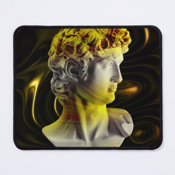 Item preview, Abstract gypsum statue of David's head designed and sold by pocketgraphic.