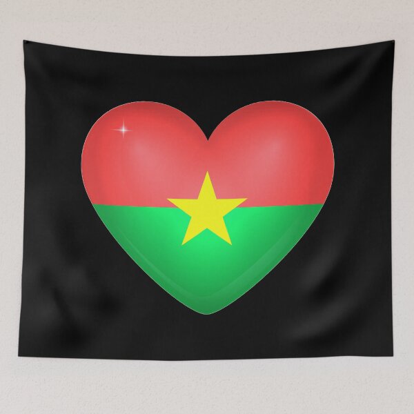 Item preview, My heart is in Burkina Faso, Love Burkina Faso. designed and sold by ArtIsParty.