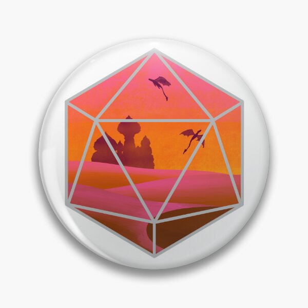 Artikelvorschau, Above the Shimmering City D20 entworfen und verkauft von AdlayasDesigns.