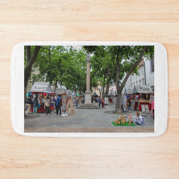 Item preview, Marian Column on Franciscan Square, old town, Bratislava, Slovakia designed and sold by SnapTPhotograph.
