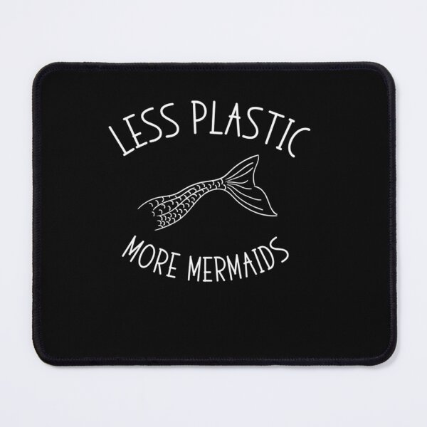 Item preview, Keep Our Ocean Blue Less Plastic Mermaids Hoodie designed and sold by BornholdGilbert.