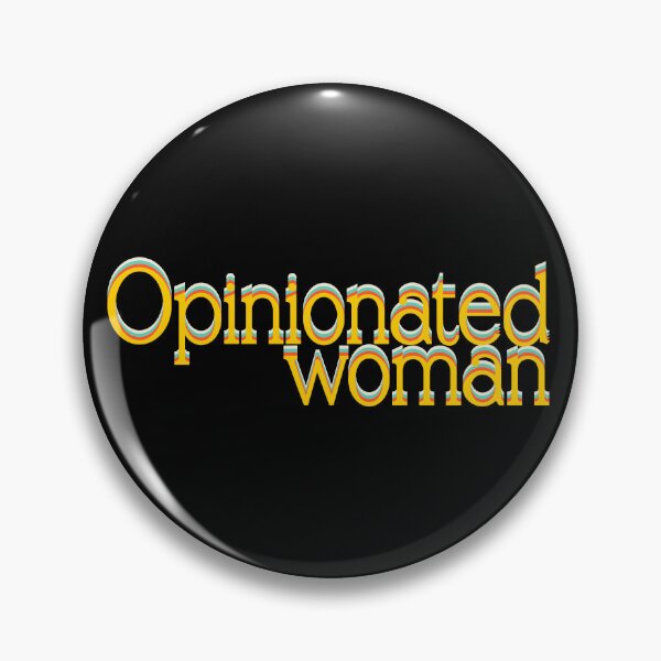 Item preview, Opinionated Woman designed and sold by ToTheCore.
