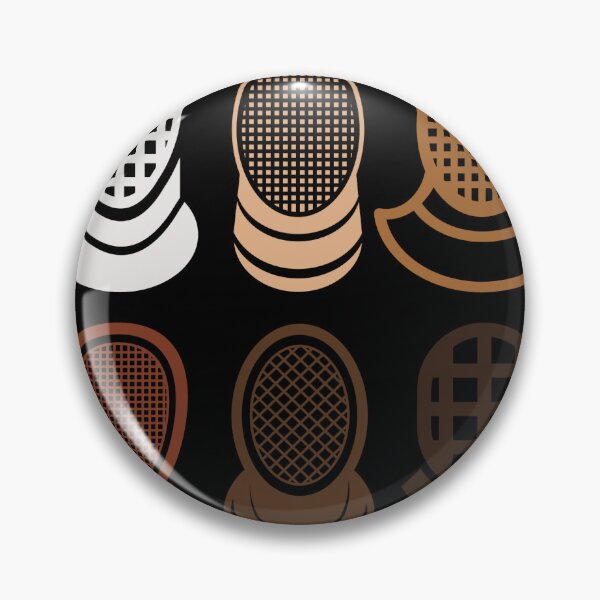 Artikelvorschau, HEMA/Fechtmasken Diversity (Rechteck/Schwarz) entworfen und verkauft von SwissHEMAShop.