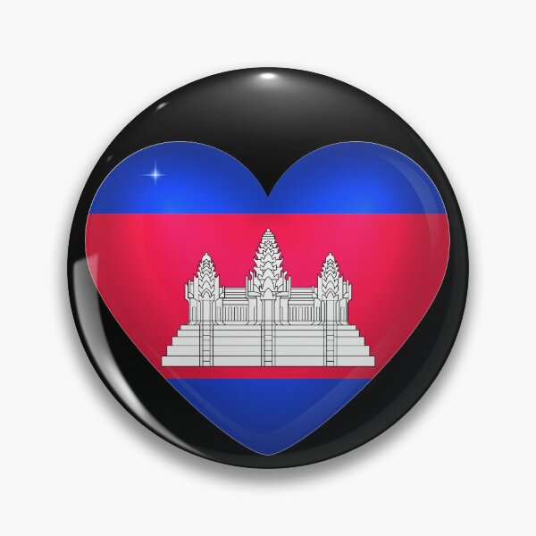 Item preview, My heart is in Cambodia, Love Cambodia. designed and sold by ArtIsParty.
