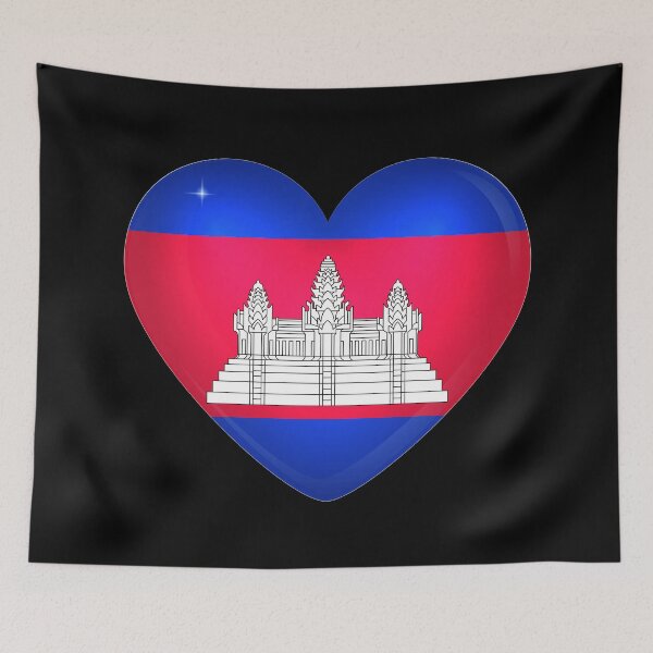 Item preview, My heart is in Cambodia, Love Cambodia. designed and sold by ArtIsParty.
