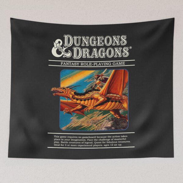 Item preview, Dungeons  Dragons Retro cover T-Shirt designed and sold by BernhardHansson.