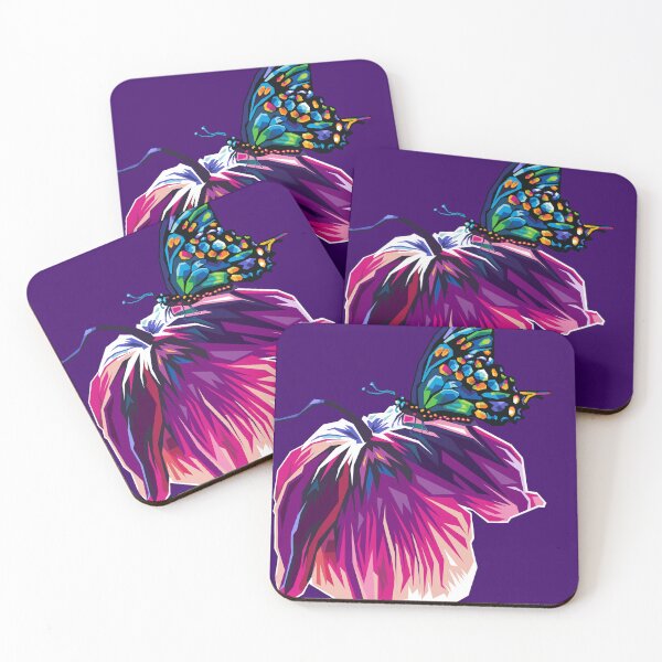 Item preview, Butterfly and Flower Pop Art designed and sold by dicohendry.