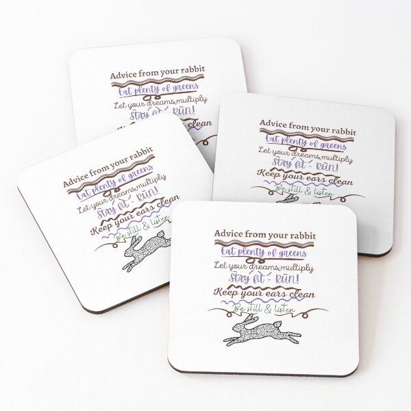 Item preview,   Advice From Your Bunny - Bunny T Shirt designed and sold by Leslie Hasty.