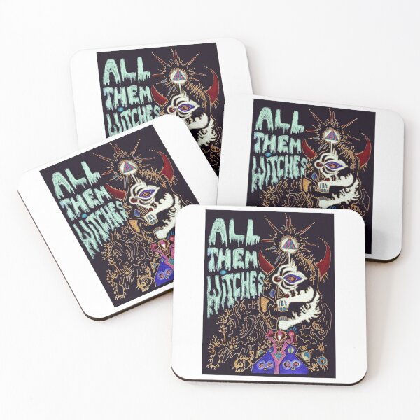 Item preview, All them witches  ATW colorful skull design    designed and sold by Q3Concept.