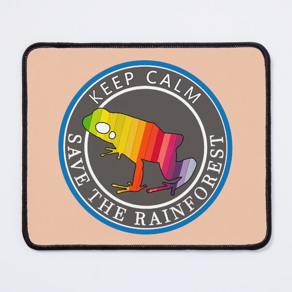 Item preview, Keep Calm Save the Rainforest designed and sold by LanrivArtStudio.